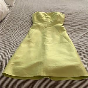 Strapless Jcrew party dress